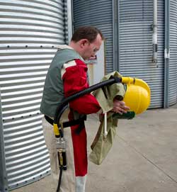 Blasting Helmet Evalutation